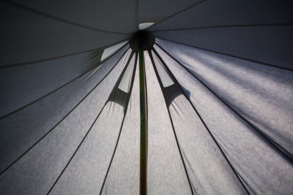 grey bell tent