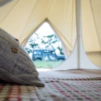4m bell tent with inner