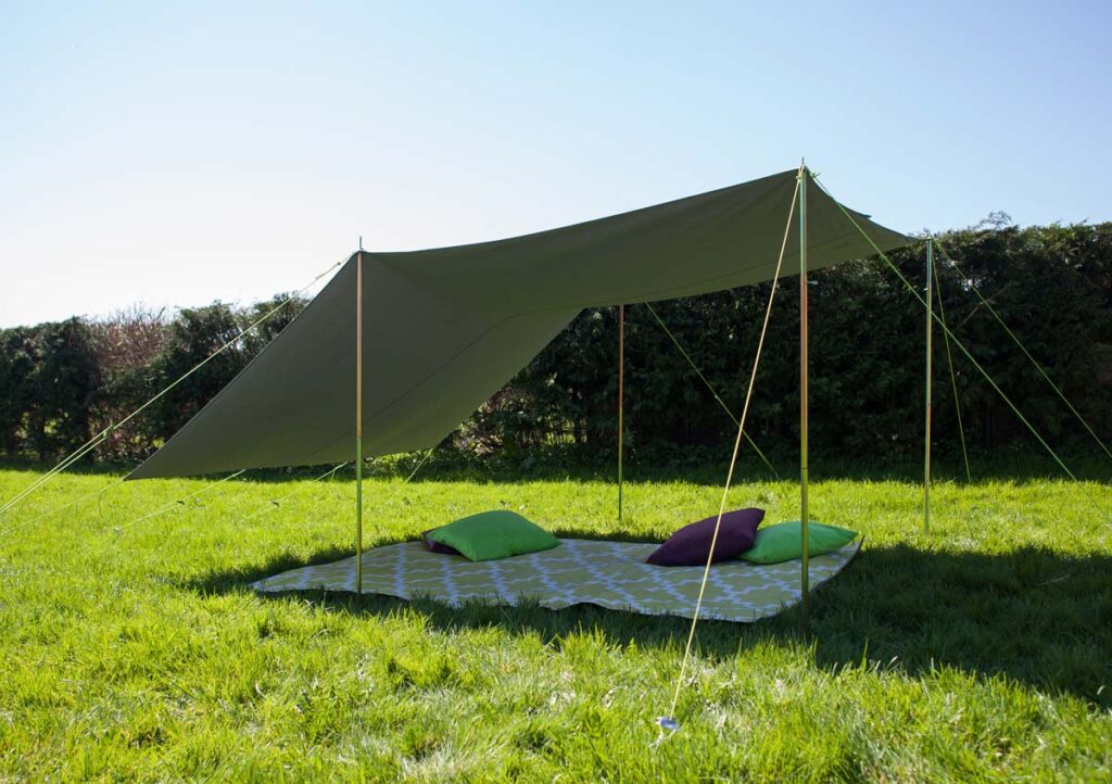 400 x 260 cm Awning Plus Grey Life Under Canvas