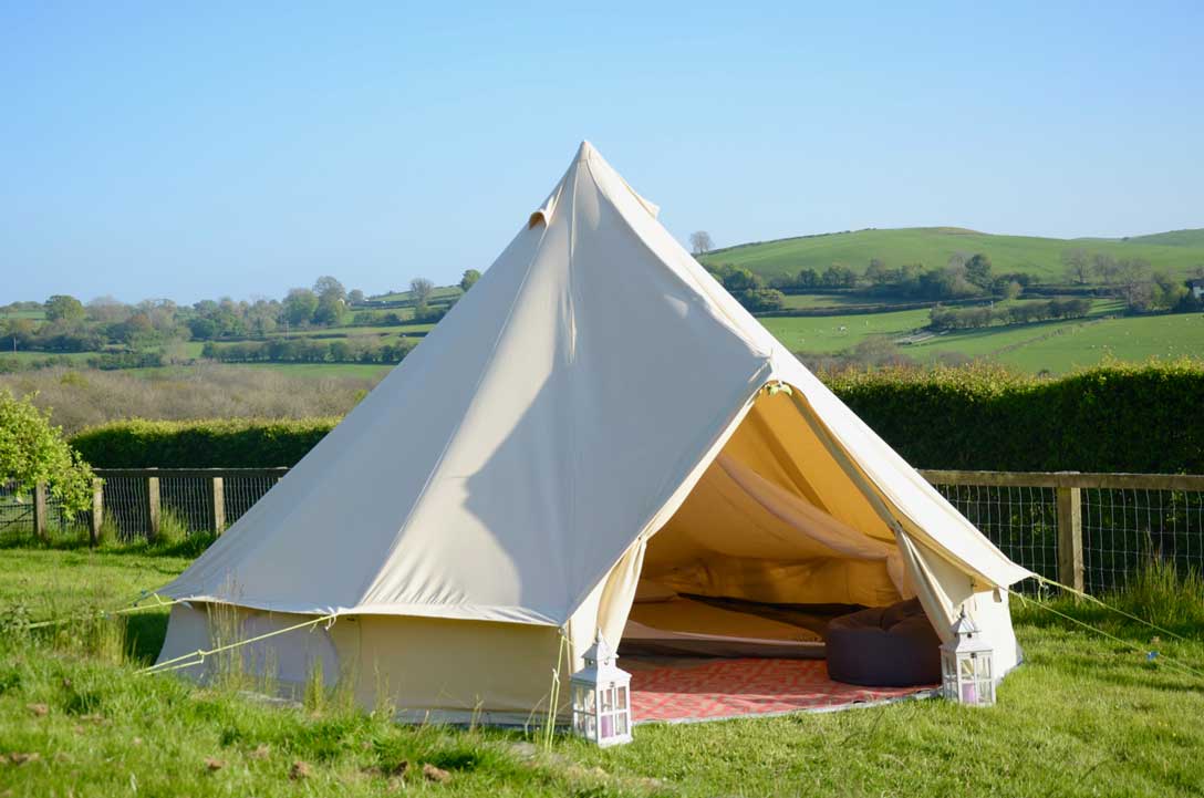 5m Bell tent with inner