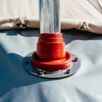 5M Fire Retardant Bell Tent with Stove Hole - Image 7