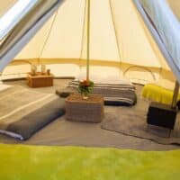 5M Fire Retardant Bell Tent with Stove Hole - Image 6