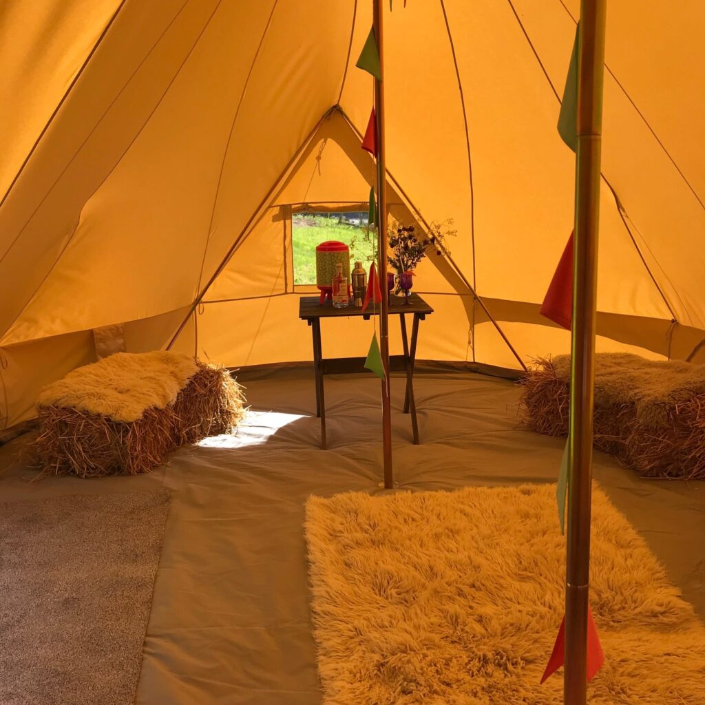 6 x 4m Emperor Bell Tent Life Under Canvas