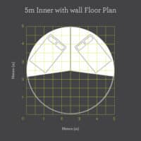 5m Inner With Wall floor plan