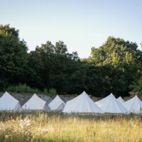 Oppidan Camp bell tent village