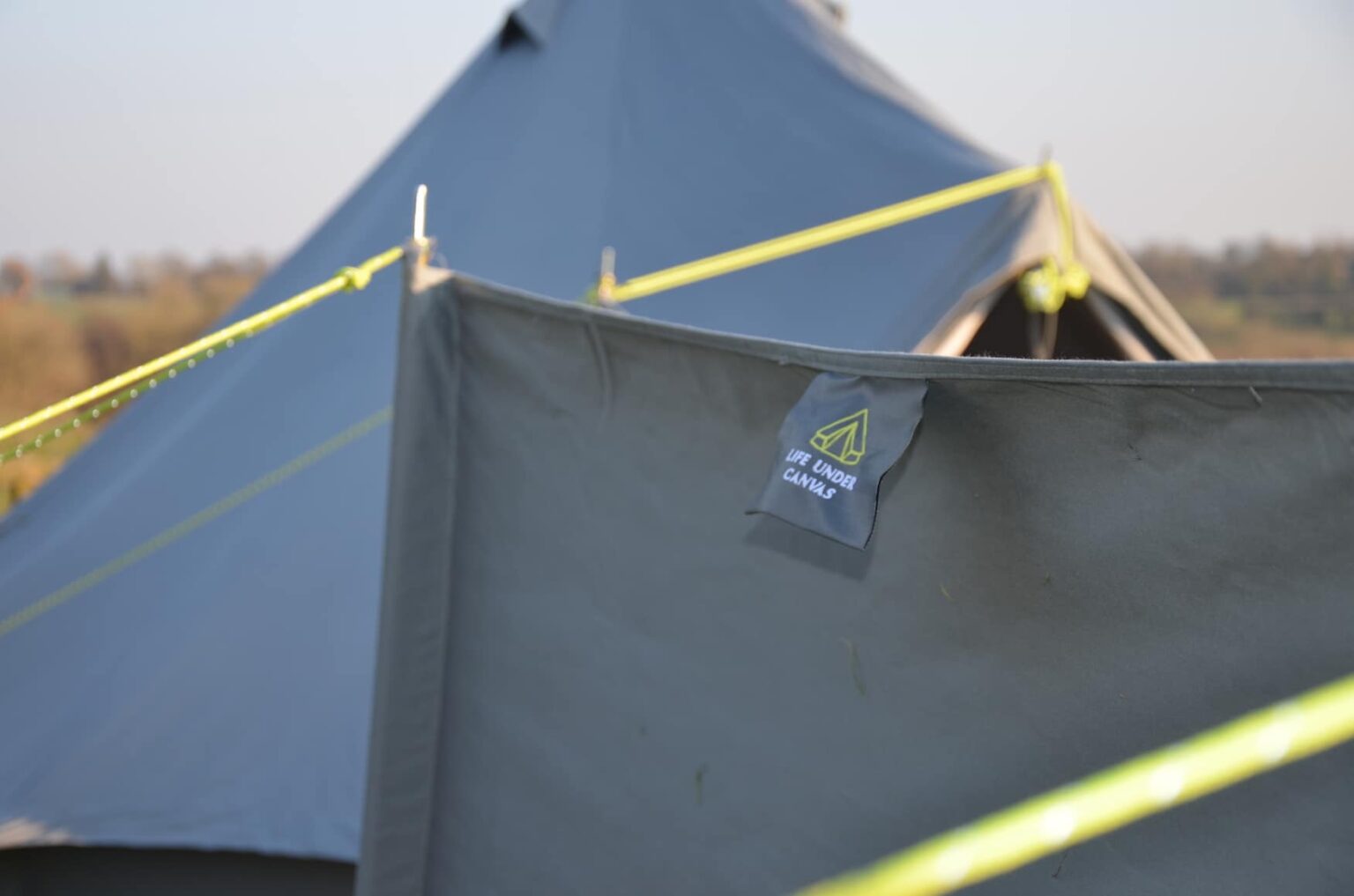 Canvas Windbreak Life Under Canvas