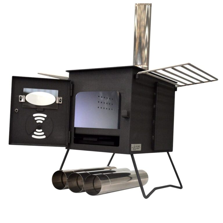 Bell Tent Stoves Compact Stove, Flushing Kit, Chimneys Life Under