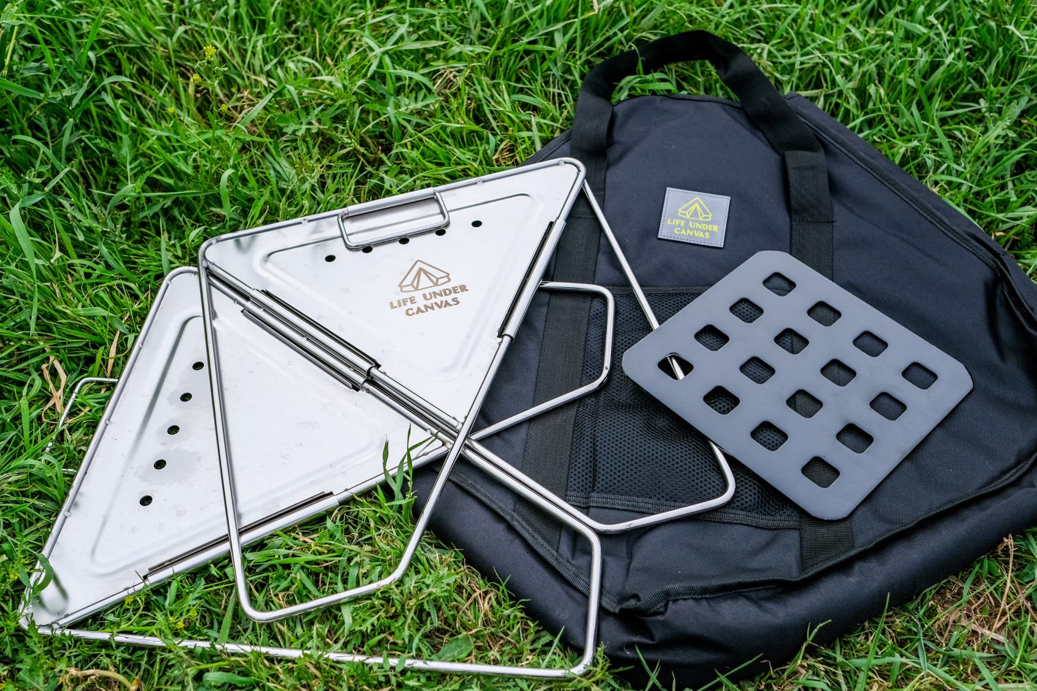 Portable Fire Pit Life Under Canvas