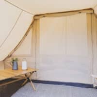 5M Fire Retardant Bell Tent with Porch and Stove Hole - Image 3