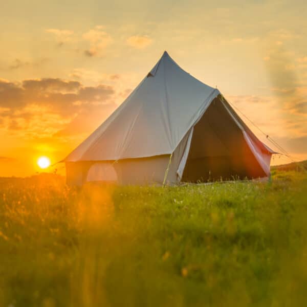 5M Heavy Duty Fire Retardant Bell Tent